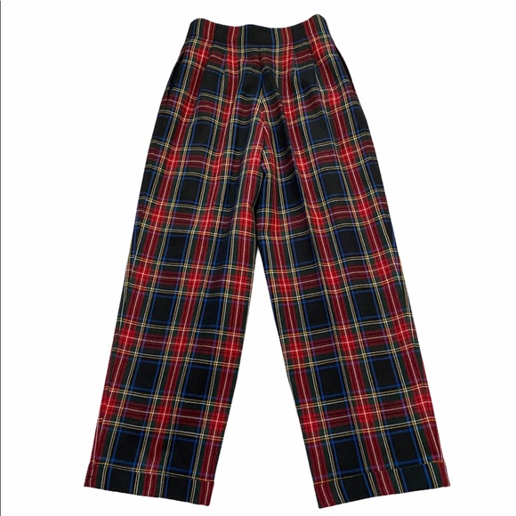 Vintage Liz Claiborne Plaid Lined Wool Pants - Picture 5 of 8